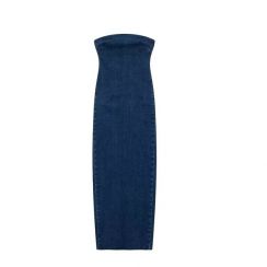Women Slim Split Long High Stretch Dresses